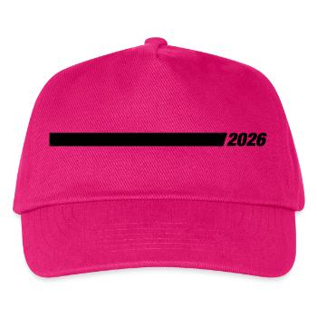 2026 year element - Kids’ Baseball Cap - fuchsia - Front