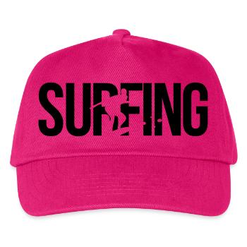 surfing - Kids’ Baseball Cap - fuchsia - Front