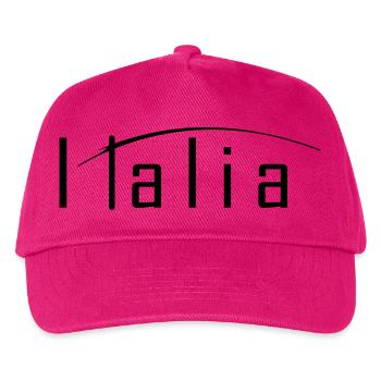 Italia - Kinder Basecap - Fuchsia - Vorne