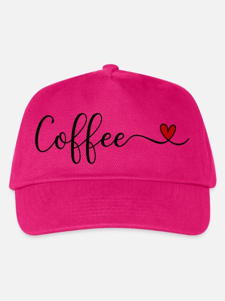 Kaffee - Kinder Basecap - Fuchsia