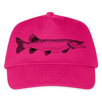 Pike Pike Motif - Kids’ Baseball Cap - fuchsia - Front