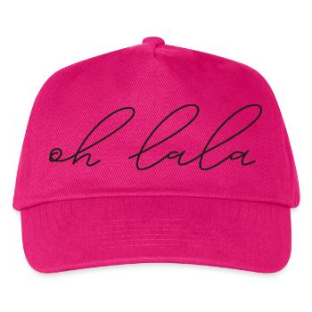 Oh Lala ! - Casquette de baseball Enfant - fuchsia - Devant