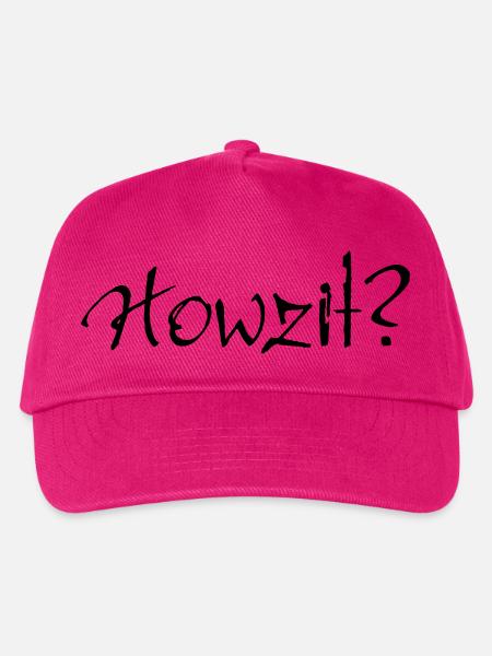 Howzit? - Kids’ Baseball Cap - fuchsia