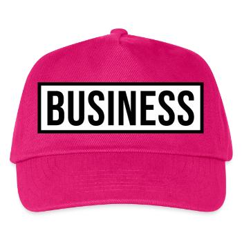 Business-shirt - Casquette de baseball Enfant - fuchsia - Devant