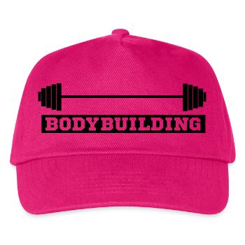 Hantel - Kinder Basecap - Fuchsia - Vorne