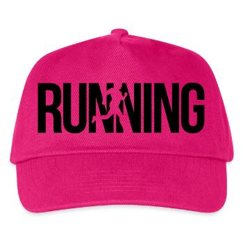 Laufen - Kinder Basecap - Fuchsia - Vorne