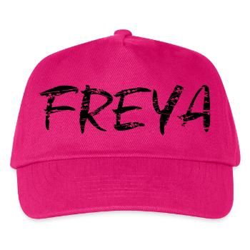 Freya - Kinder Basecap - Fuchsia - Vorne