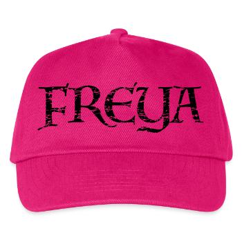 Freya - Kinder Basecap - Fuchsia - Vorne