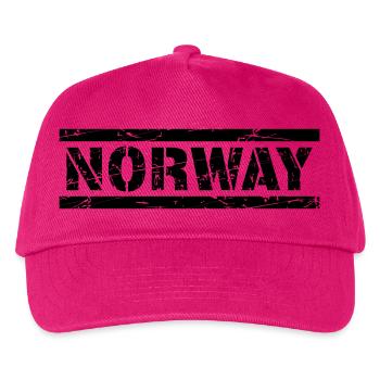 Norway - Kids’ Baseball Cap - fuchsia - Front