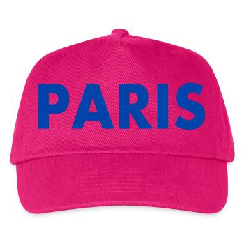 Paris - Kinder Basecap - Fuchsia - Vorne