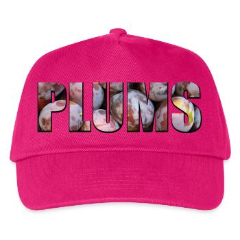 Plums - Kids’ Baseball Cap - fuchsia - Front