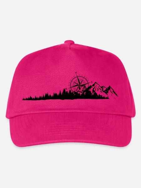 Bitte laden Sie das Designbild hoch - Kinder Basecap - Fuchsia