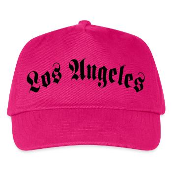 los angeles - Kinder Basecap - Fuchsia - Vorne