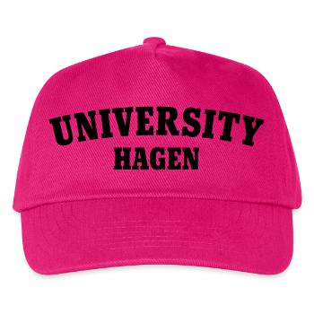 University of Hagen - Kids’ Baseball Cap - fuchsia - Front