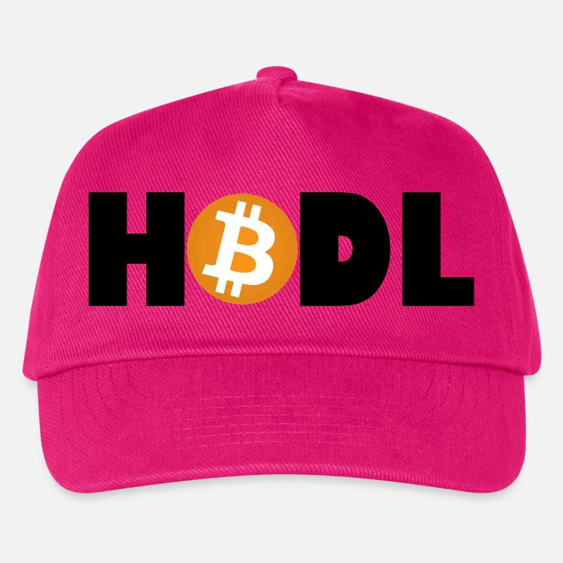 Bitcoin Revolution – Hold the Future - Kinder Basecap - Fuchsia
