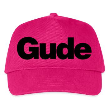 Gude – Urban greeting in plain language - Kids’ Baseball Cap - fuchsia - Front