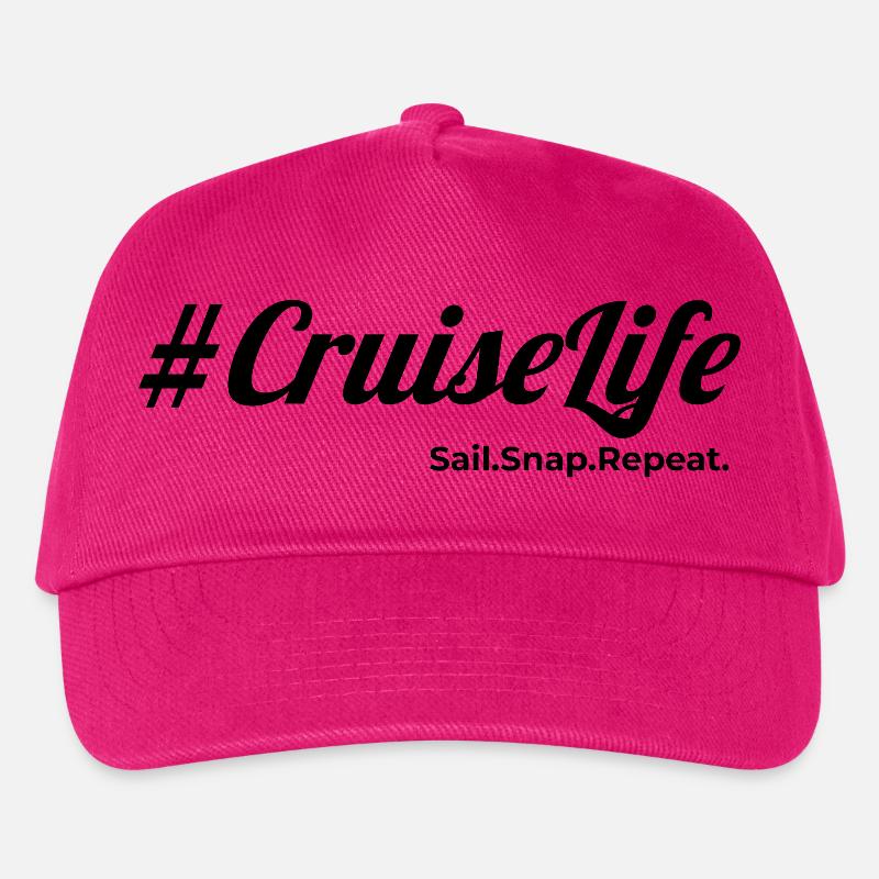 #CruiseLife - Casquette de baseball Enfant - fuchsia