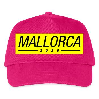 Mallorca 2026 Mallorca Holiday - Kids’ Baseball Cap - fuchsia - Front