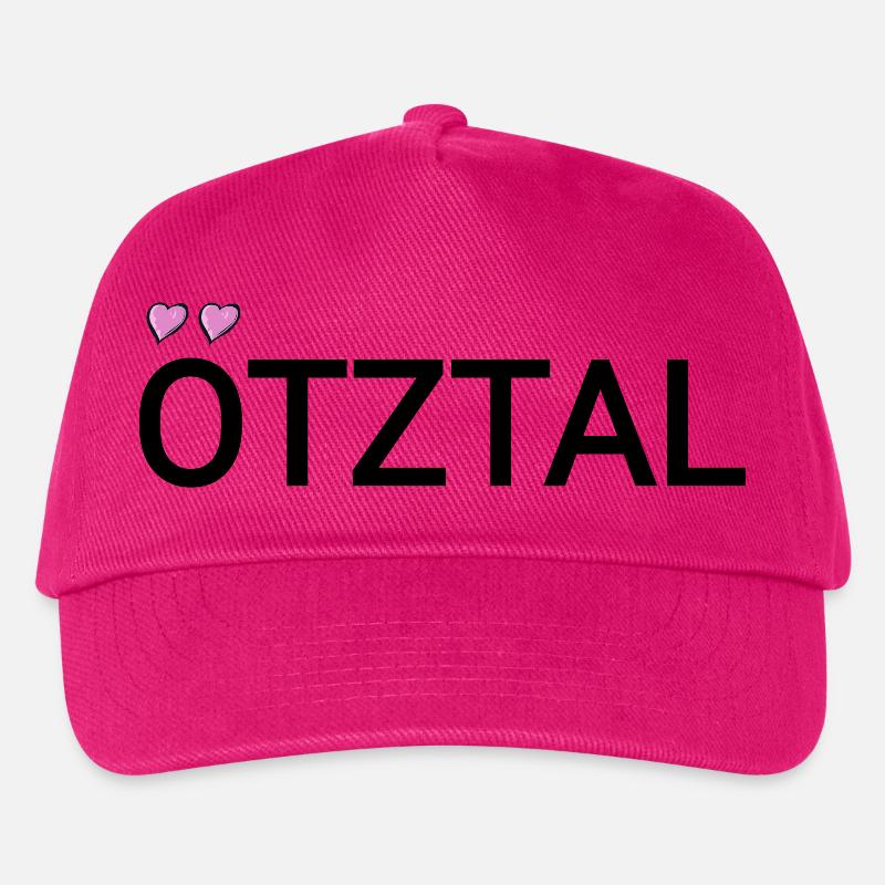 Ötztal Sweet Text - Kids’ Baseball Cap - fuchsia