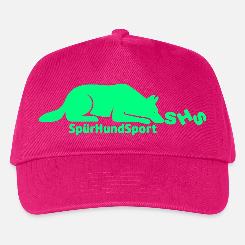 SHS Logo grün - Kinder Basecap - Fuchsia