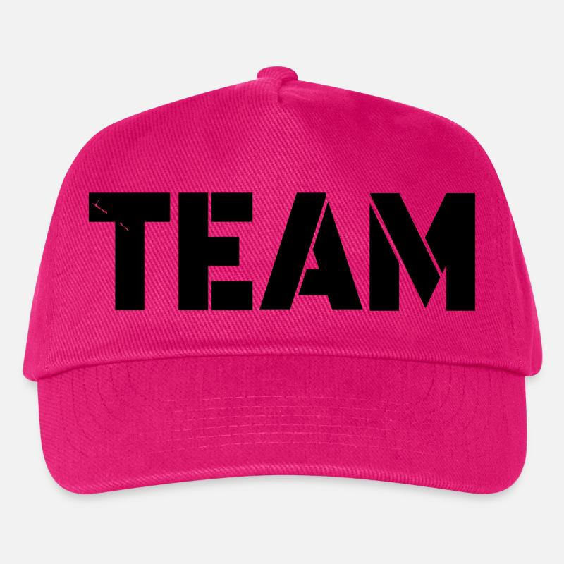 Équipe - Casquette de baseball Enfant - fuchsia