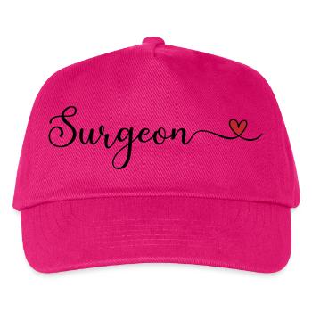 Chirurg Herz - Kinder Basecap - Fuchsia - Vorne
