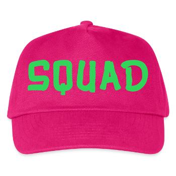 squad- - Kinder Basecap - Fuchsia - Vorne