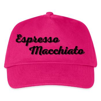 Espresso Macchiato - Kinder Basecap - Fuchsia - Vorne