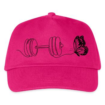 FLÜGELGLOCKE - Kinder Basecap - Fuchsia - Vorne
