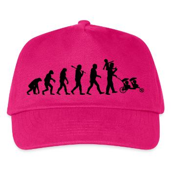 evolution daddy famille nombreuse - Casquette de baseball Enfant - fuchsia - Devant