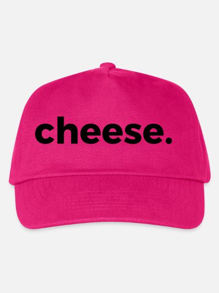 cheese - Kinder Basecap - Fuchsia