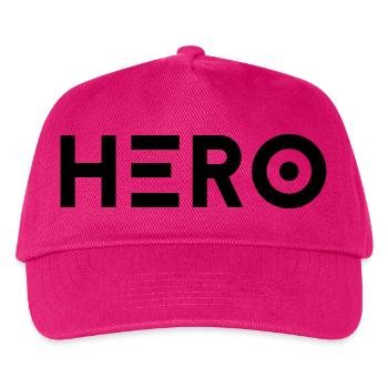 Hero - Held - Kids’ Baseball Cap - fuchsia - Front