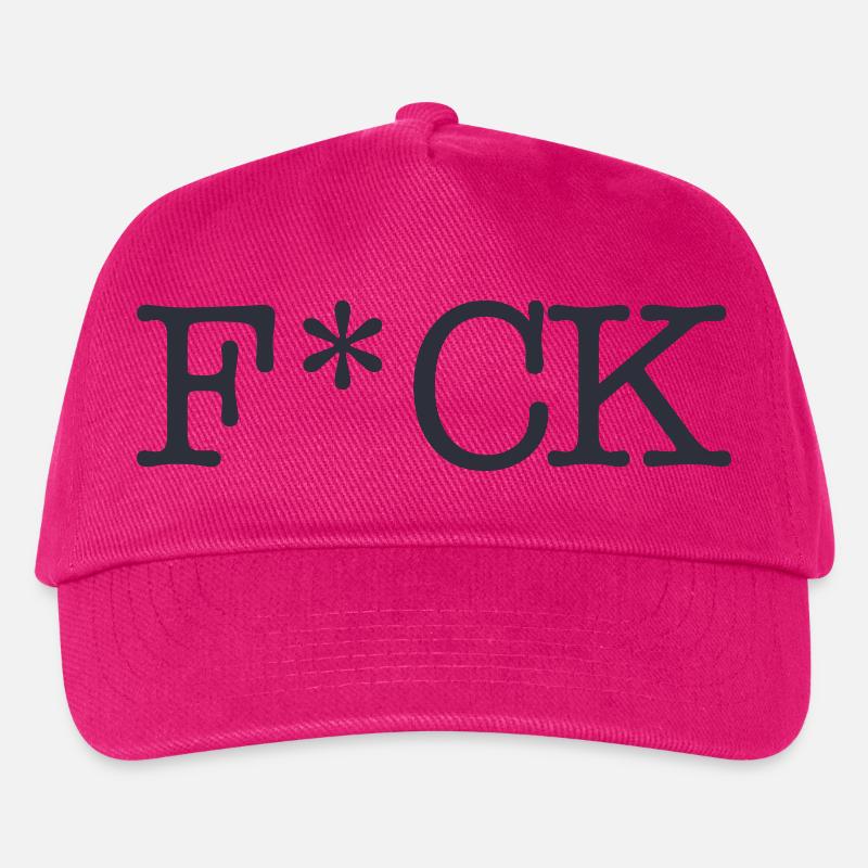F_CK_Black - Kinder Basecap - Fuchsia