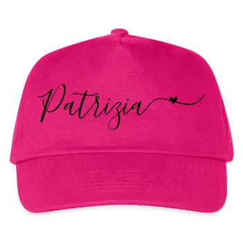 Patrizia Surname First Name Decorative - Kids’ Baseball Cap - fuchsia - Front