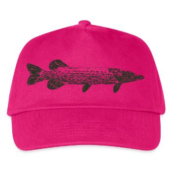 Pike - Kinder Basecap - Fuchsia - Vorne