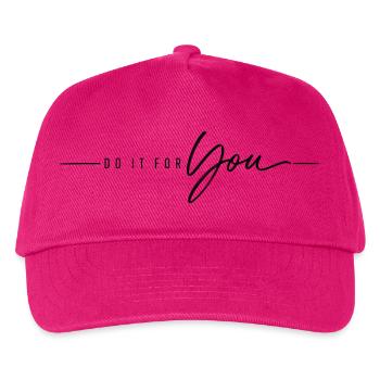 Do it for You - Kinder Basecap - Fuchsia - Vorne