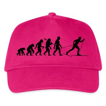 Langlauf Evolution Skilanglauf Für Ski Langläufer - Kinder Basecap - Fuchsia - Vorne