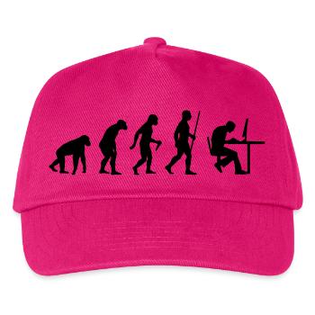 Geek Evolution - Kinder Basecap - Fuchsia - Vorne