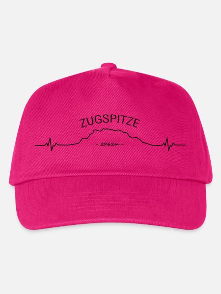 Zugspitze 2.962m Pulsschlag - Kinder Basecap - Fuchsia