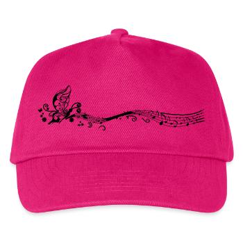 Musik - Kinder Basecap - Fuchsia - Vorne