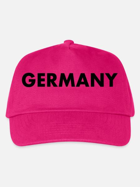 Deutschland - Kinder Basecap - Fuchsia
