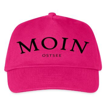 Moin Ostsee - Kinder Basecap - Fuchsia - Vorne