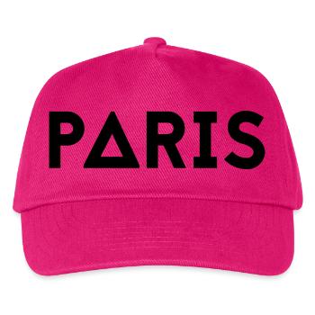 PARIS - Kids’ Baseball Cap - fuchsia - Front