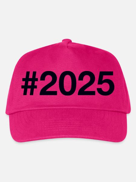 2025 Hashtag - Kinder Basecap - Fuchsia