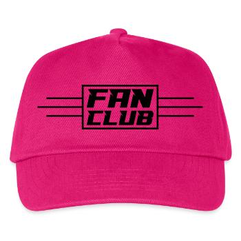 Fan Club Verein - Kinder Basecap - Fuchsia - Vorne