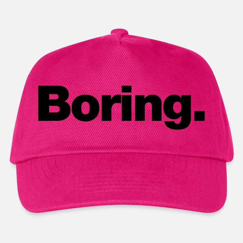 Boring - Kids’ Baseball Cap - fuchsia