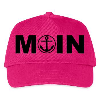 MOIN - Das nordische Motiv - Kinder Basecap - Fuchsia - Vorne