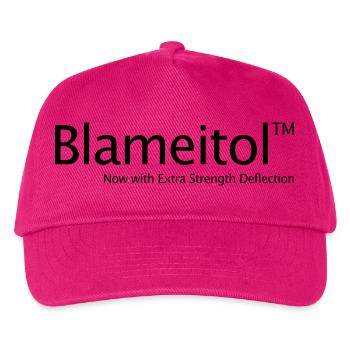 Sibling Drug Blame Not My School - Kids’ Baseball Cap - fuchsia - Front