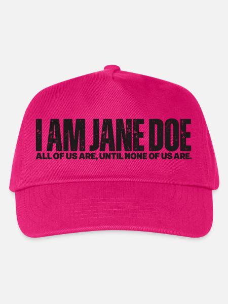 I Am Jane Doe: Kollektive Identität - Kinder Basecap - Fuchsia