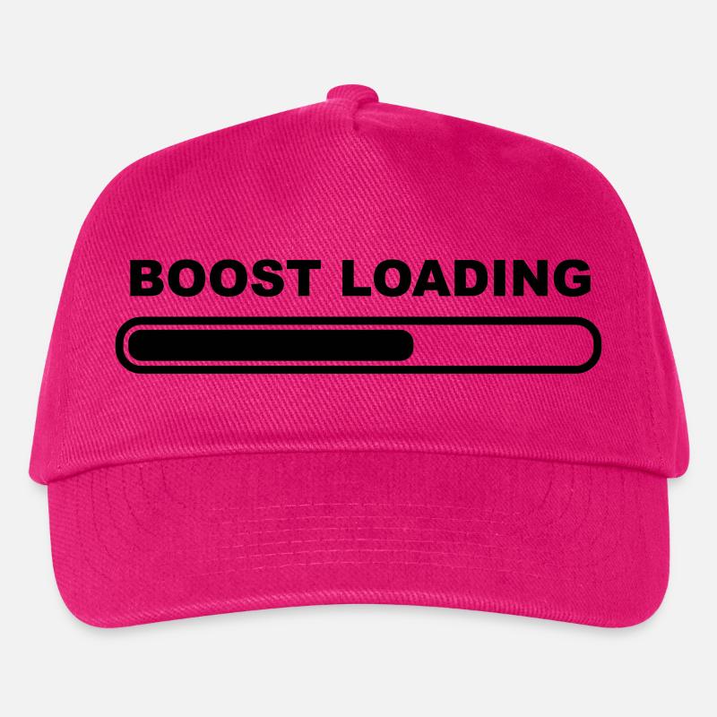 Turbo-Auto laden - Kinder Basecap - Fuchsia
